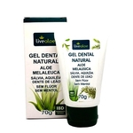 Gel Dental Natural Aloe Melaleuca Orgânico LiveAloe 70g