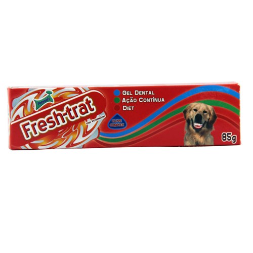 Gel Dental para Cães Fresh-Trat 85g - Pet Mais