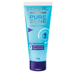 Gel Esfoliante Anti-Cravos L’Oréal Paris Pure Zone Dermo Expertise – 100g