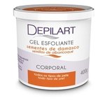 Gel Esfoliante Corporal 400G - Semente De Apricot Depilart