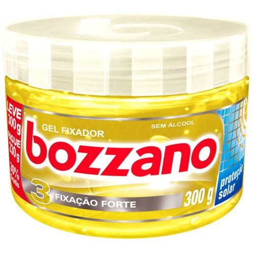 Gel Fixador Bozzano 300g 3 Amarelo Forte