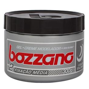 Gel Fixador Bozzano 300G Fixação 2 Média, Creme Desodorante Modelador