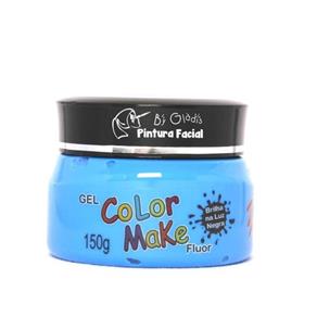 Gel Fluor Color Make 150g - Azul