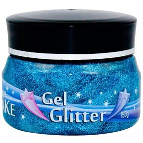 Gel Glitter 150g Collor Make - AZUL