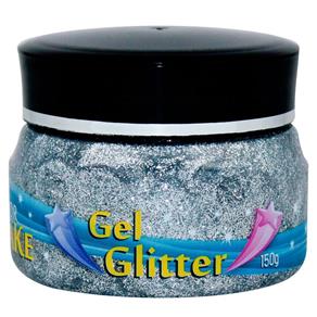 Gel Glitter 150g Collor Make - PRATA