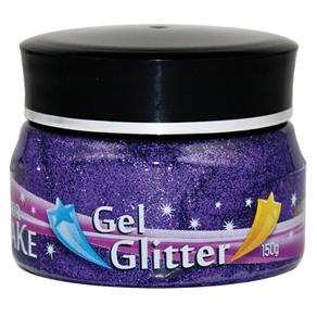 Gel Glitter 150g Collor Make - ROXO