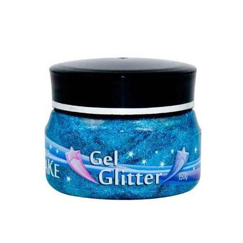 Gel Glitter Azul 150g - Color Make