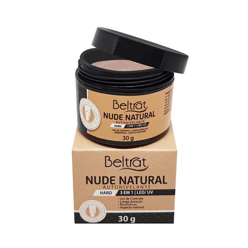 Gel Hard Nude Natural Beltrat Led/uv Profissional 30G