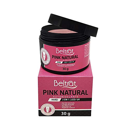 Gel Hard Pink Natural Beltrat Led/Uv Profissional 30g