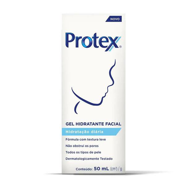 Gel Hidratante Facial Protex - 50ml