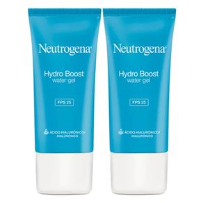 Gel Hidratante Neutrogena Hydro Boost Water Gel Facial (2 Unidades) (Leve 2 e Pague 1) FPS 25 2x55g
