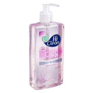 Gel Higienizador Antisséptico Hi Clean - Extrato de Rosas 500ml