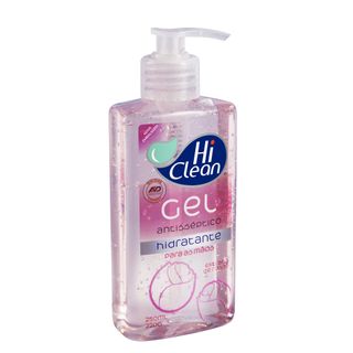 Gel Higienizador Antisséptico Hi Clean - Extrato de Rosas 250ml