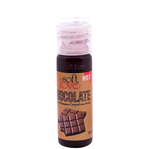 Gel Hot Comestível 15Ml Soft Love - Boutique Apimentada (Chocolate)