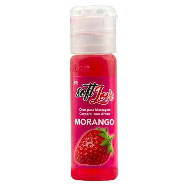 Gel Hot Comestível 15ml Soft Love Morango