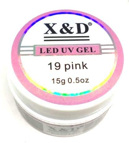 Gel Led UV X&D 15g Acrigel Pink