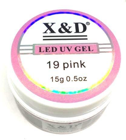 Gel Led UV XD 15g Acrigel Pink - X D