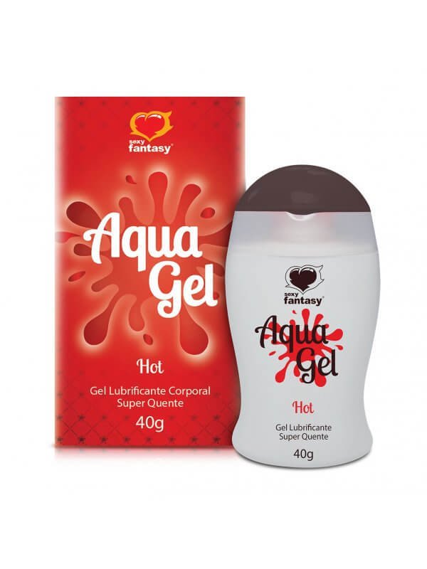 Gel Lubrificante Aquagel Hot 40G