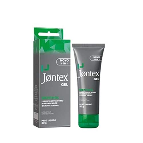 Gel Lubrificante Íntimo Jontex 3 em 1 Menthol Jontex - 50g
