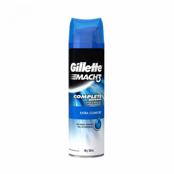Gel para Barbear Gillette Mach3 Hidratante 198g