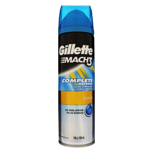 Gel para Barbear Gillette Mach3 Refrescante 198 G