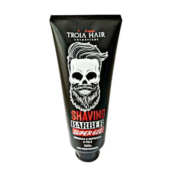 Gel para Barbear Shaving Tróia Hair 500gr