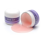 Gel Pink Lu2 14g Piubella + Fibra De Vidro 50un