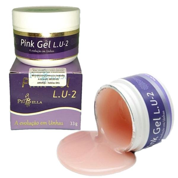 Gel Pink Lu2 33g Piu Bella - Original Piu Bella - Piubella
