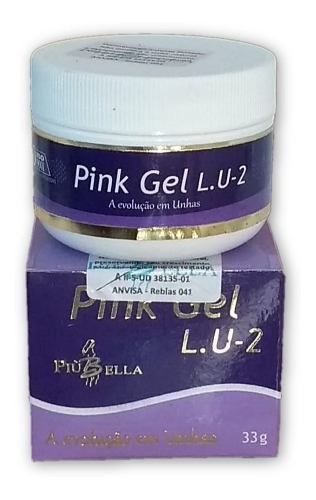Gel Pink Lu2 33g - Piu Bella Original - Piubella