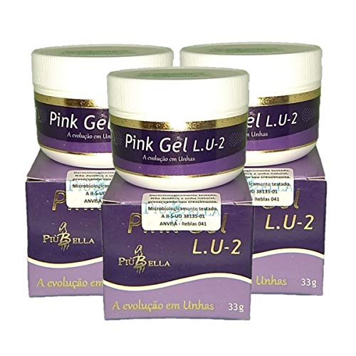 3 Gel Pink Lu2 33g - Piubella Original