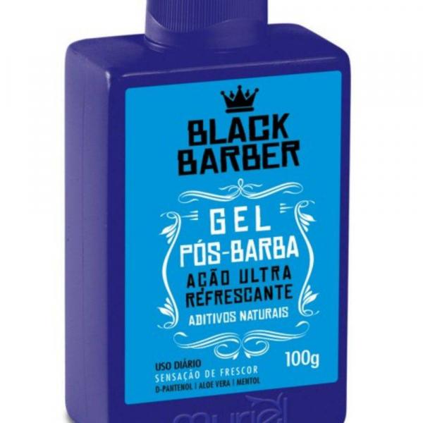 Gel Pós Barba Ação Refrescante Black Barber Muriel 100 G