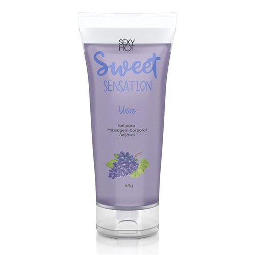 Gel Siliconado Sweet Sensation - Sabor Uva
