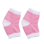 Gel Spa calcanhar Socks Hidratante Pedicure Foot Care Abra Toe Socks Calcanhar-de-rosa Proteção