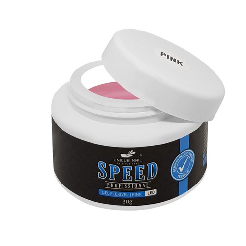 Gel Speed Pink Unique Nail Hipoalergenico Led/uv 30G