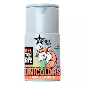 Gel Tonalizante Laranja Caramelo Unicolors Magic Color - 100ml