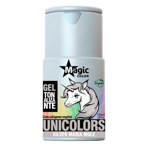 Gel Tonalizante Silver Maria Mole Unicolors - Magic Color