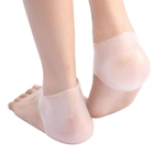 Gel verão Meias salto respirável pé capa de protecção meias anti-choque