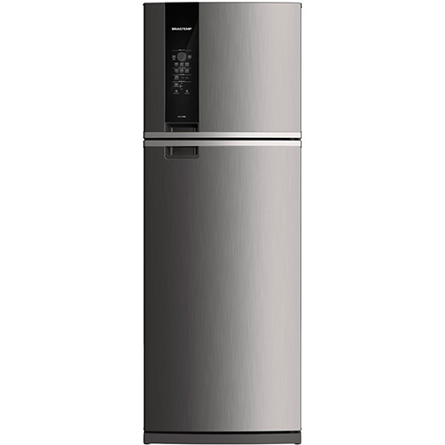 Geladeira/Refrigerador Brastemp Duplex 2 Portas BRM58 Frost Free 500L - Inox