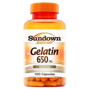 Gelatin 650mg 100 Caps - Sundown Naturals