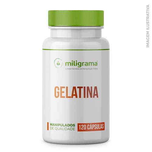 Gelatina 500mg - 120 Cápsulas
