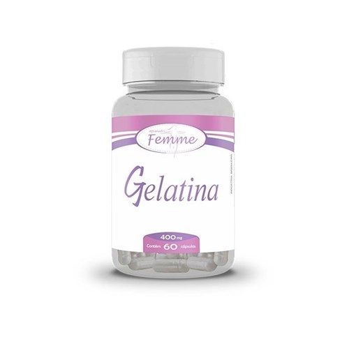 Gelatina Apisnutri Femme - 60 Caps 400 Mg