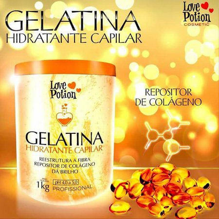 Gelatina Capilar 1K - Love Potion