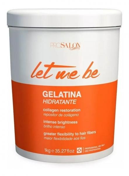 Gelatina Capilar Hidratante Colágeno Let me Be 1kg