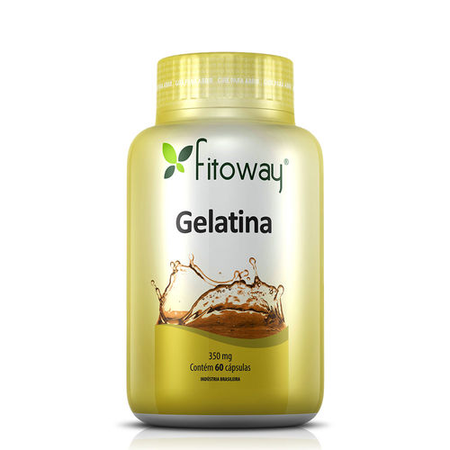 Gelatina Fitoway 350mg - 60 Caps