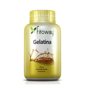 Gelatina Fitoway 350Mg - 60 Cáps