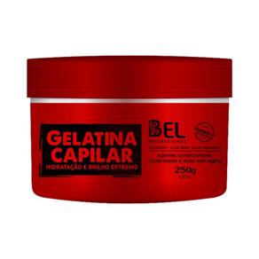 Gelatina Hidratante Capilar Bel 250g com Aloe Vera e Colágeno