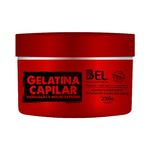 Gelatina Hidratante Capilar Bel 250g Com Aloe Vera E Colágeno