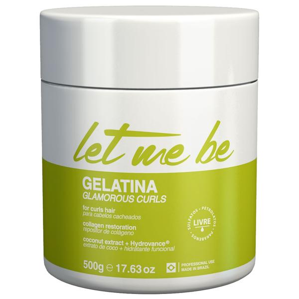 Gelatina Hidratante para Cachos Liberada 500g - Let me Be