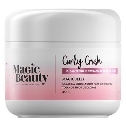 Gelatina Modeladora Magic Beauty Curly Crush Jelly - 500g