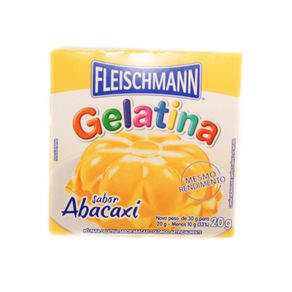 Gelatina Sabor Abacaxi Fleischmann 20g